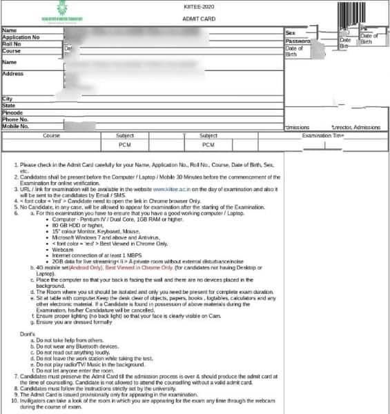 KIITEE-Admit-Card-1