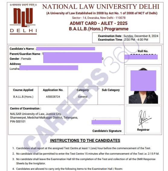 AILET-2025-admit-card-sample