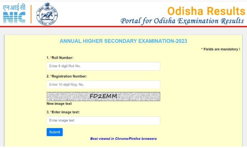 Odisha board result 2024