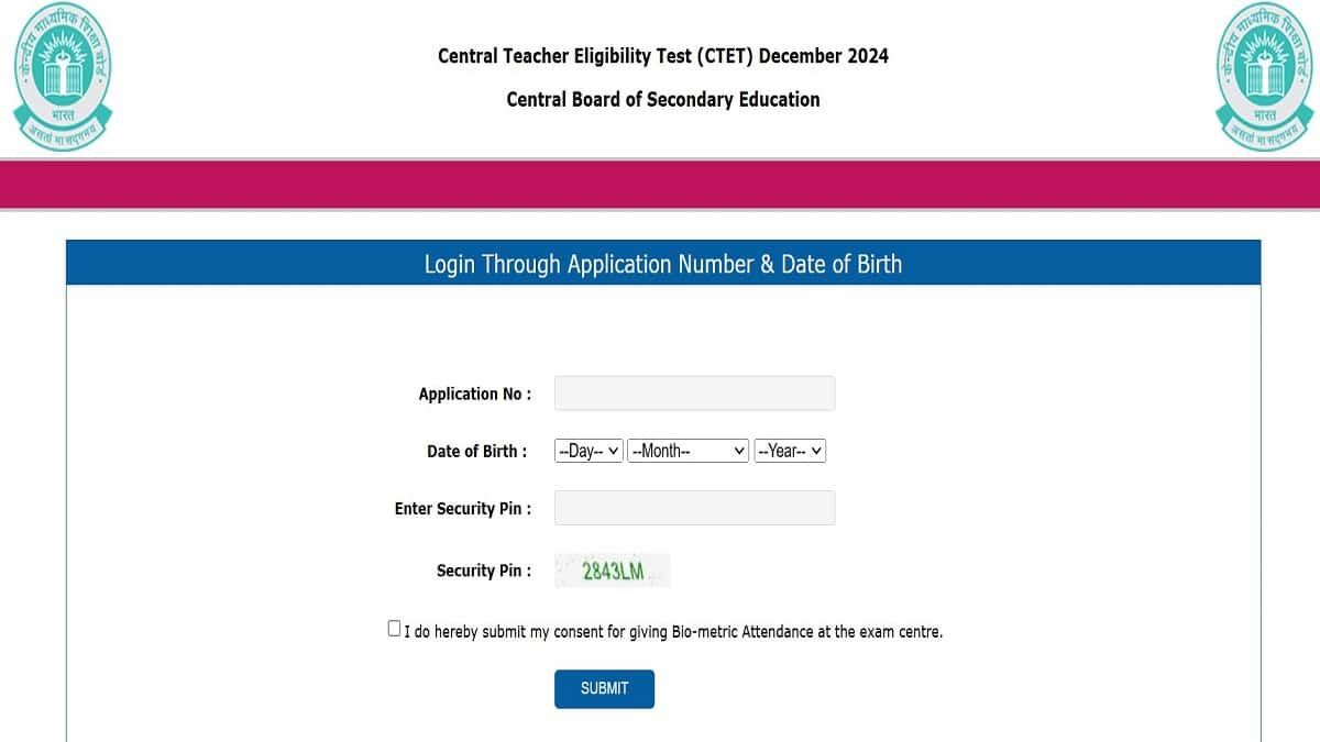 CTET admit card out, CTET 2024 admit card released, CTET admit card 2024 link 