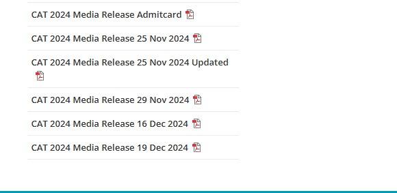 CAT 2024 results out