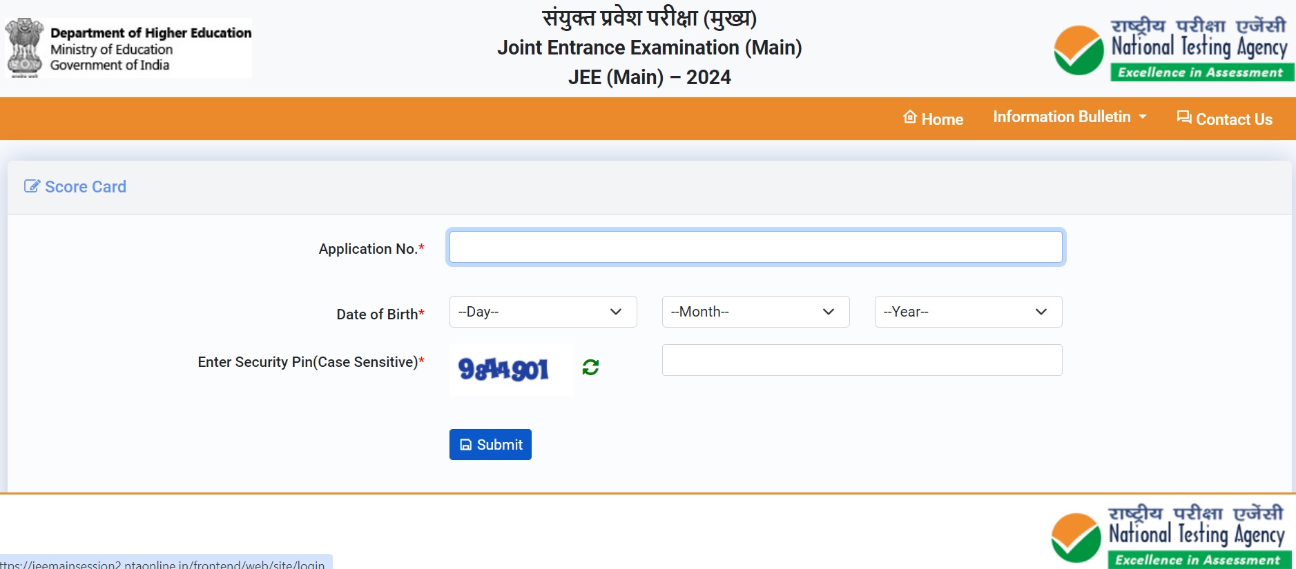 JEE-main-2024-result-window-session-2