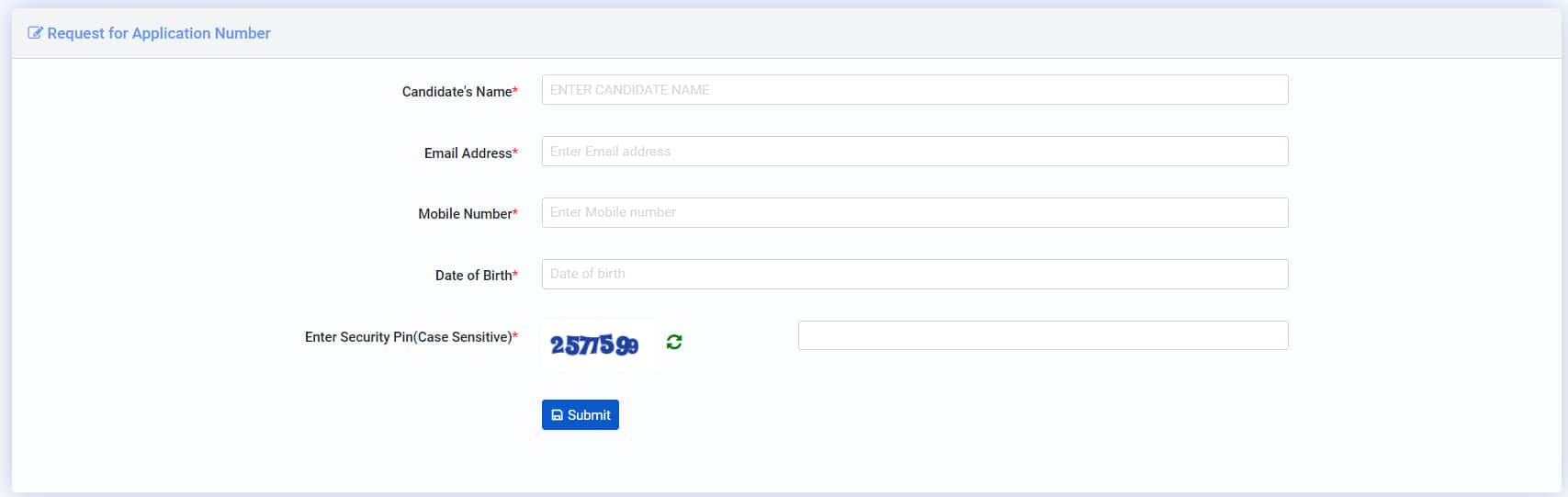 cmat-application-number-recover