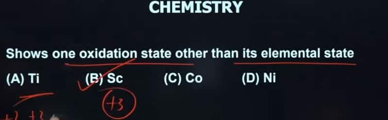 JEE Main April 4 Shift 1 chemistry question and solution