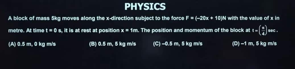 JEE Advanced 2024 physics question paper