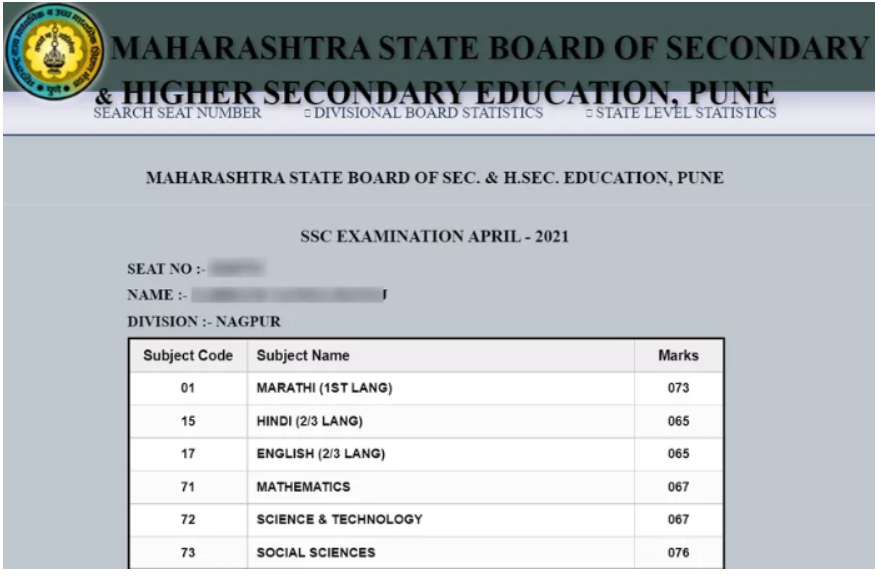 Maharashtra SSC Result 2024 (Out) Live: MSBSHSE board 10th online ...