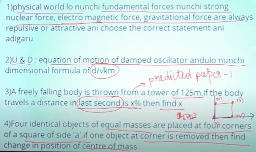 TS EAMCET May 9 shift 1