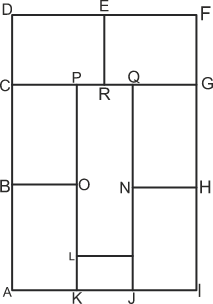 Find the number of quadrilaterals in the figure.