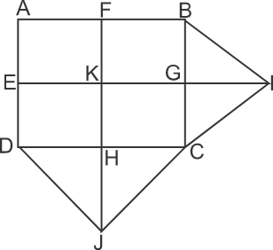 Find the number of quadrilaterals in the figure.