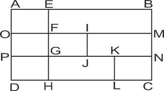 Find the number of quadrilaterals in the figure.