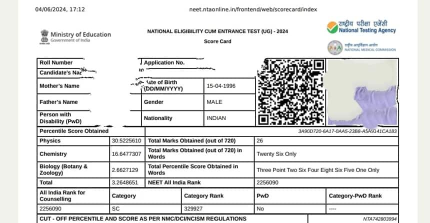 neet score card 2024, nta.neet.nic, neet.nta.nic.in, neet.nta.nic 2024, exam nta ac in, nta.ac.in, exams.nta.ac.in, 