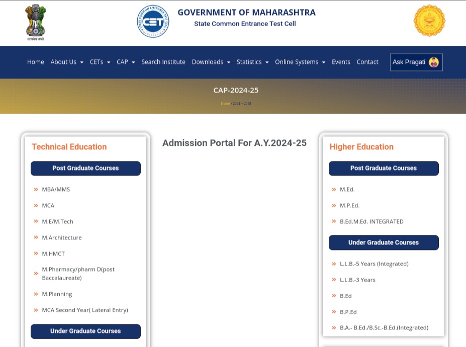 MAH MBA CET CAP 2024 Rgistration Last Date, Counselling Round 1, Cut Off