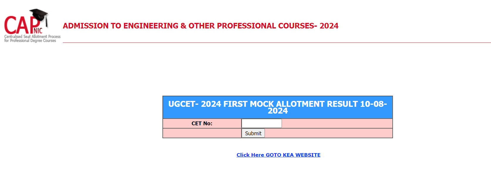 kea, kcet mock allotment result, kcet mock allotment result link, kcet round 1 mock allotment, is kcet mock allotment result declared, kea.kar.nic.in, keaonline.karnataka.gov.in, kcet counselling 2024, 