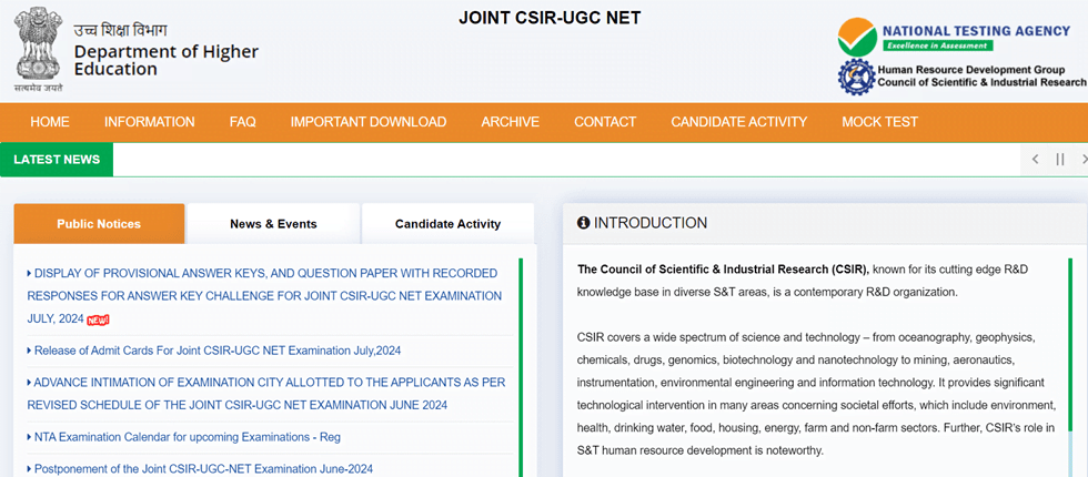 csir net 2024 official website, csirnet.nta.ac.in, csir net result 2024, csir net june 2024 result, csir ugc net result 2024