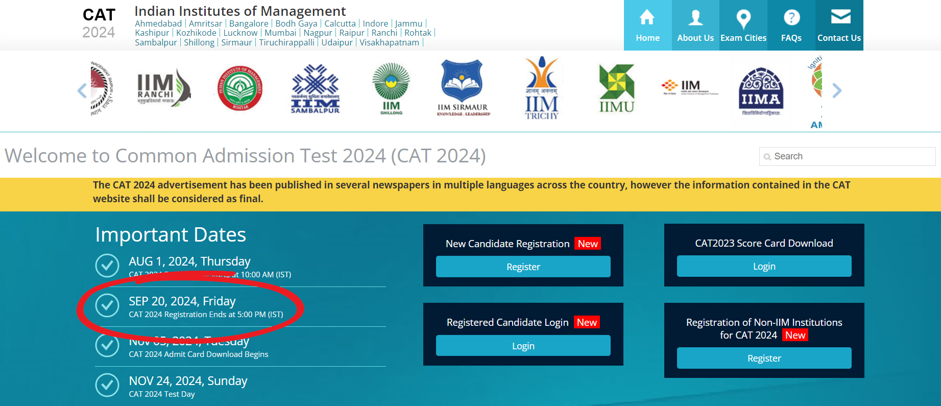 iim-cat-2024-official-website