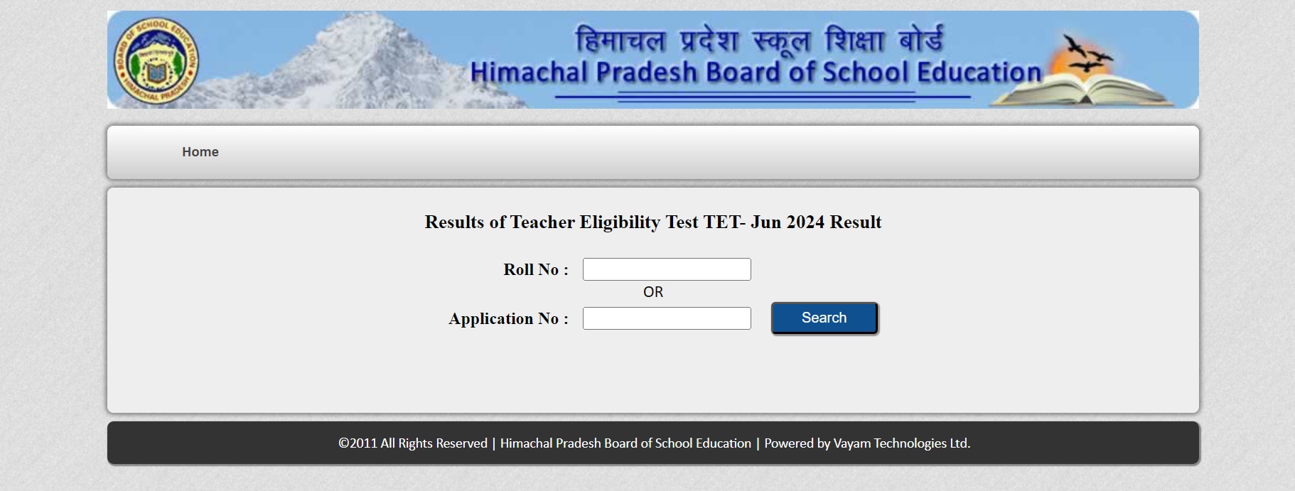 HP-TET-result