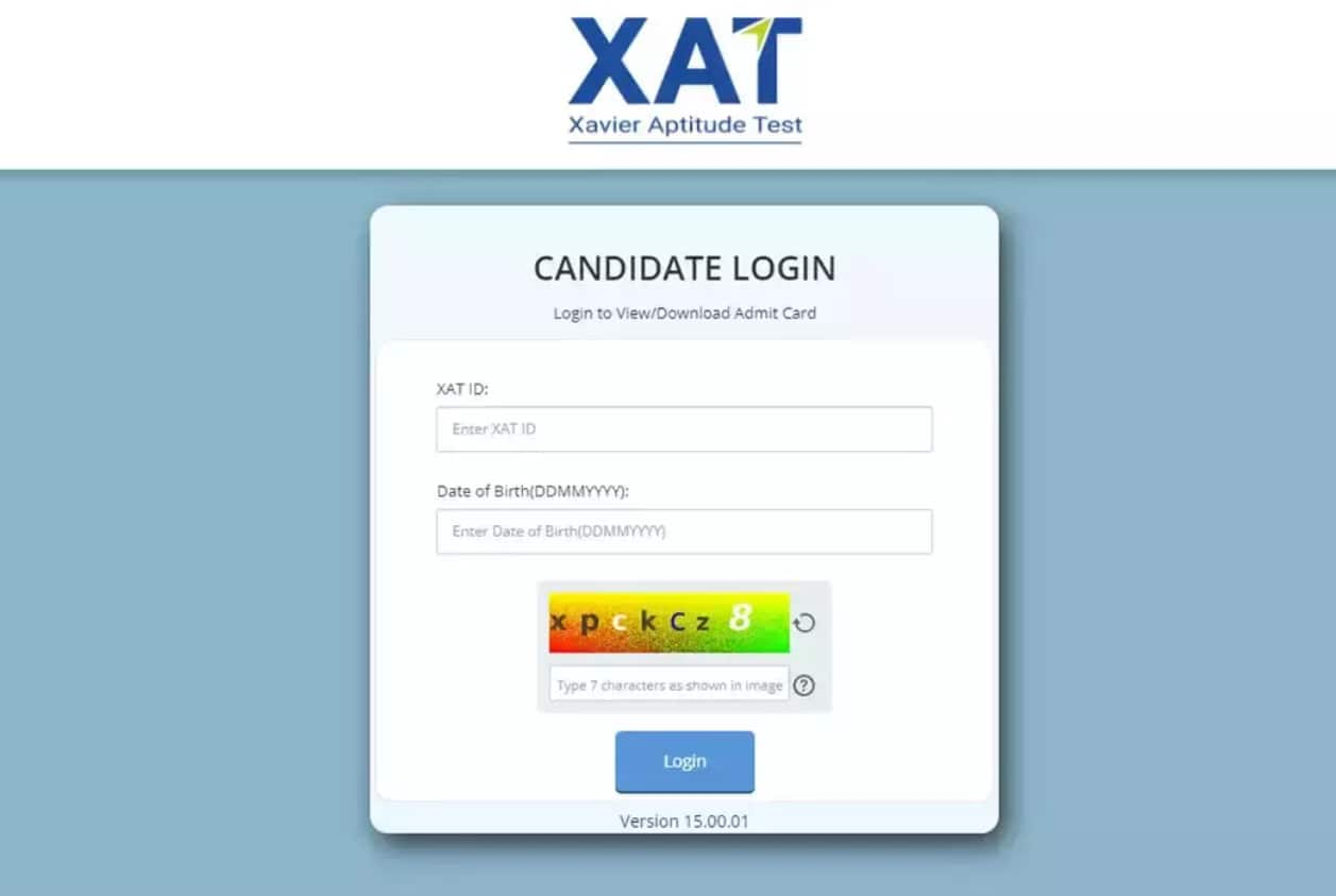 XAT admit card 2025