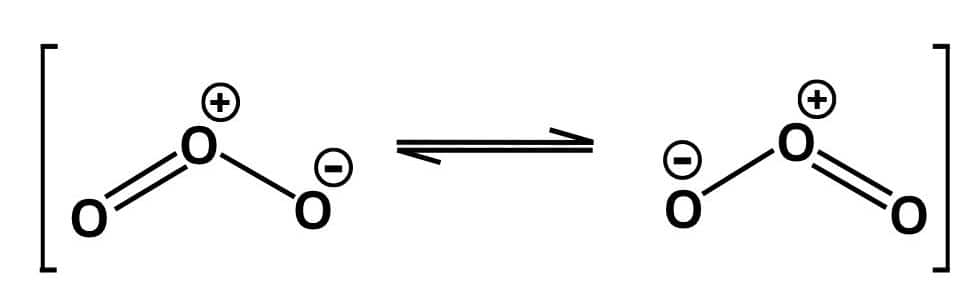 resonance structure of ozone