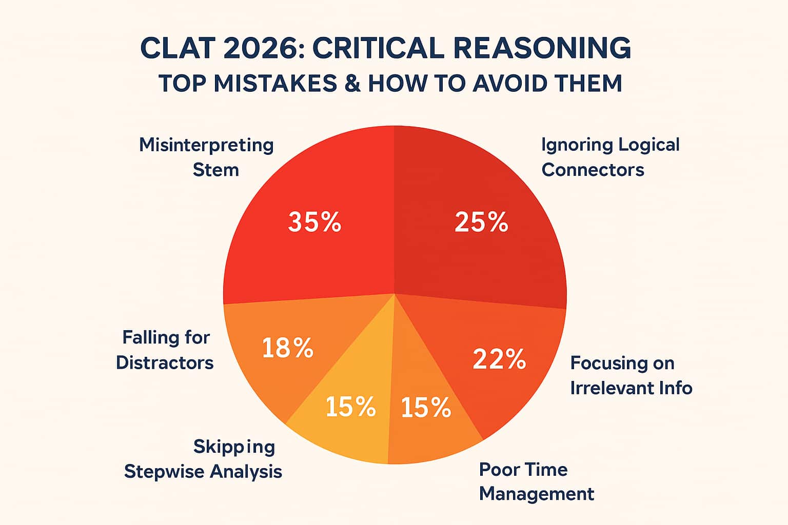 CLAT 2026 Critical Reasoning: Top Mistakes & How to Avoid Them
