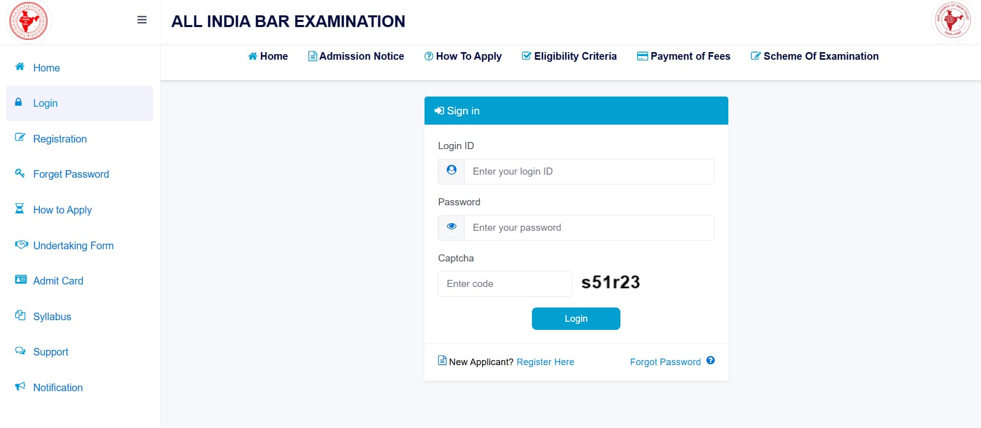 Candidates can download the AIBE admit card 2025 through the official website at allindiabarexamination.com.