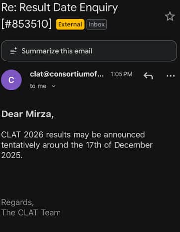 CLAT result date 2026: Consortium of NLUs will announce the result tommorow