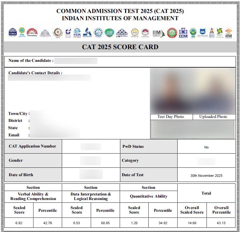 CAT 2025 result link activated; download CAT scorecard at iimcat.ac.in