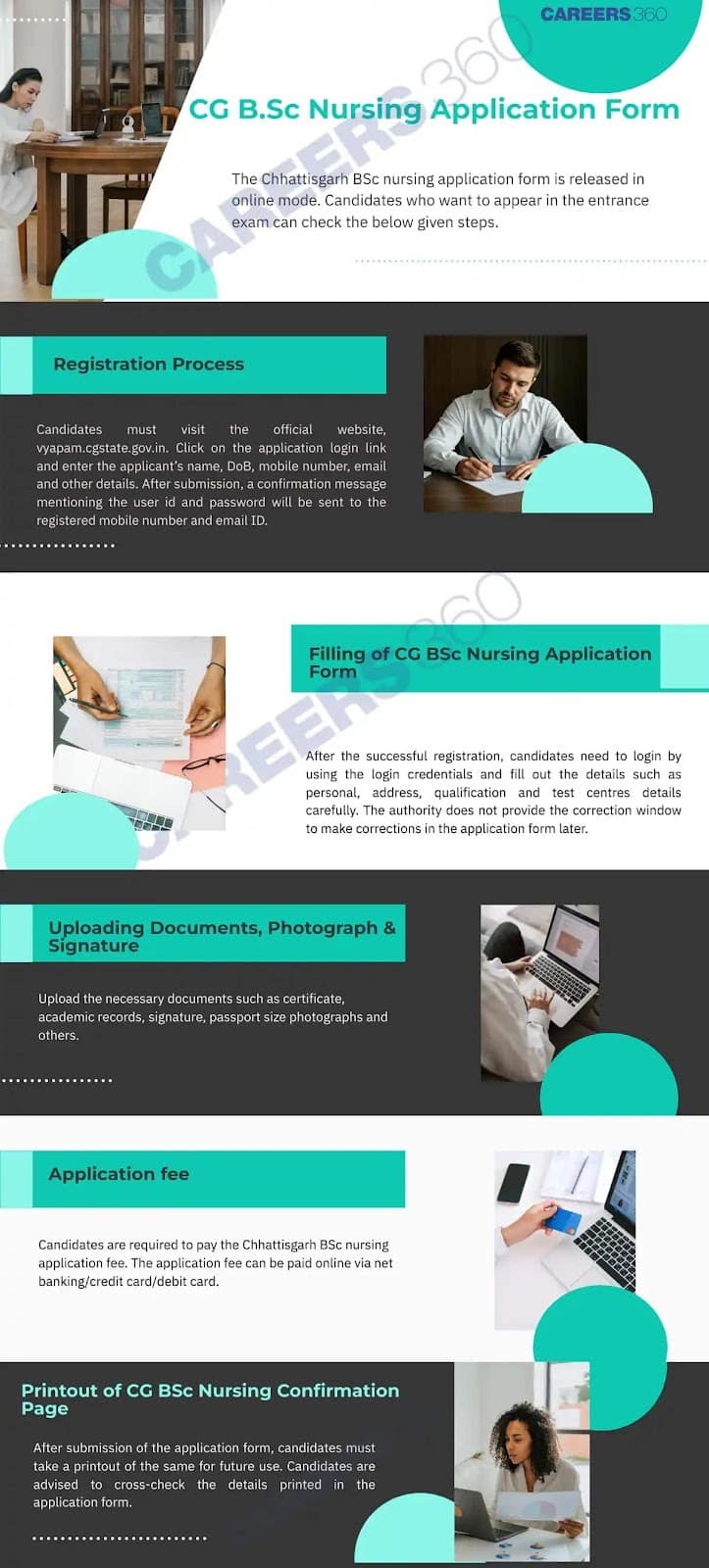 CG BSc Nursing Application Form