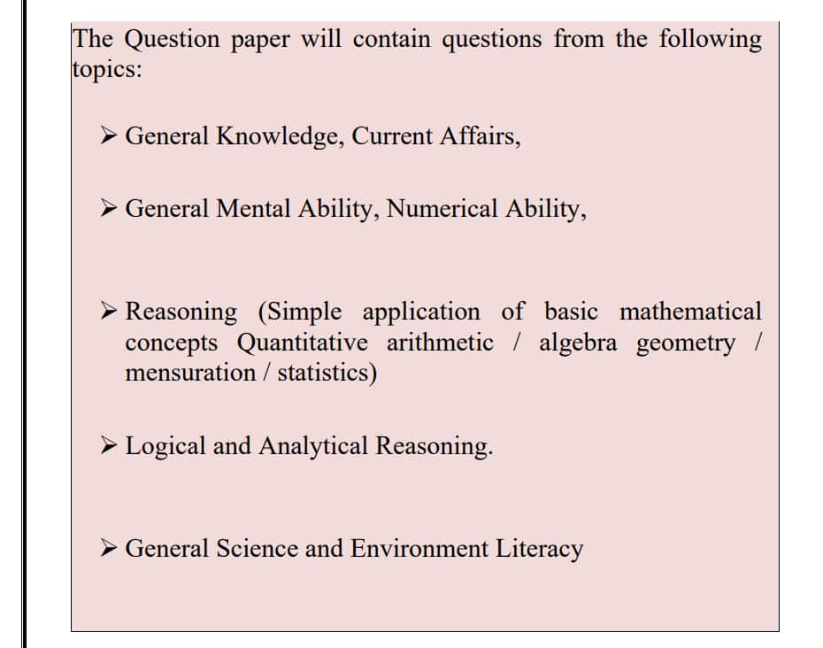 CUET BA LLB Syllabus 2025 (Revised)