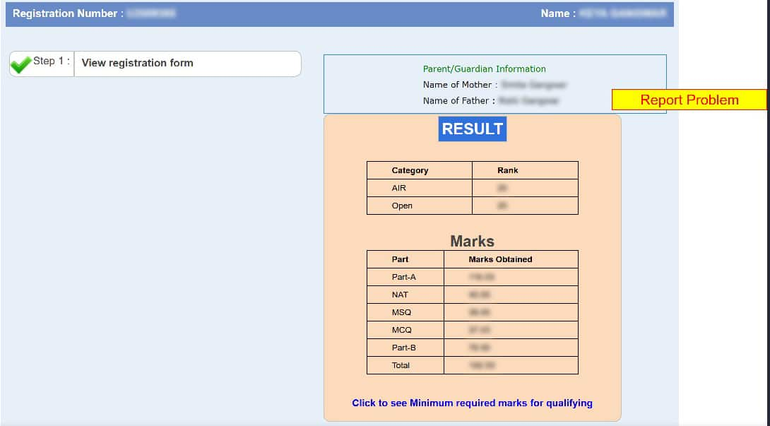 uceed result