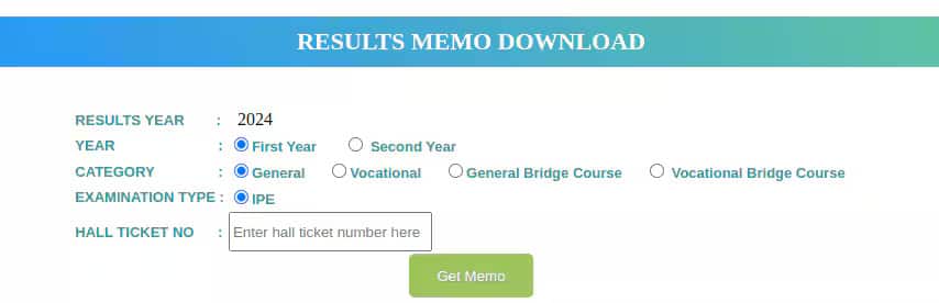 TS Intermediate result login link 2025 will be out tomorrow at 12 noon. 