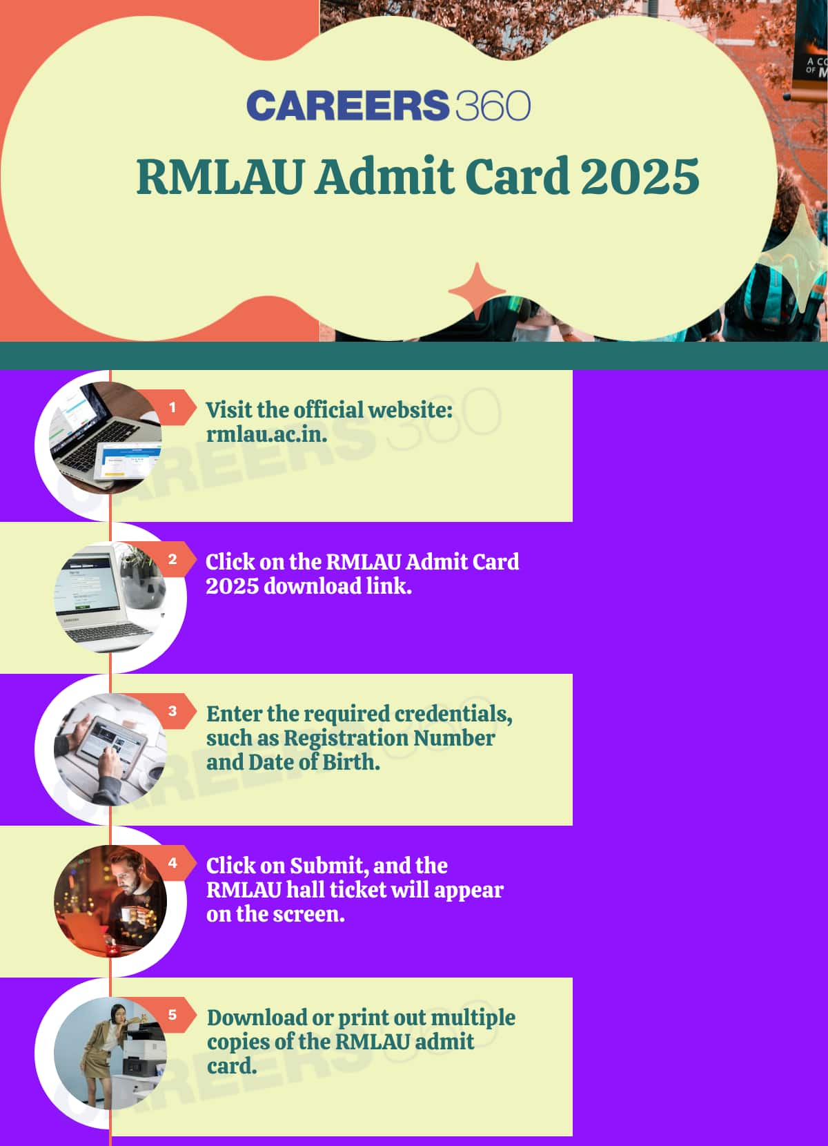 RMLAU Admit Card 2025