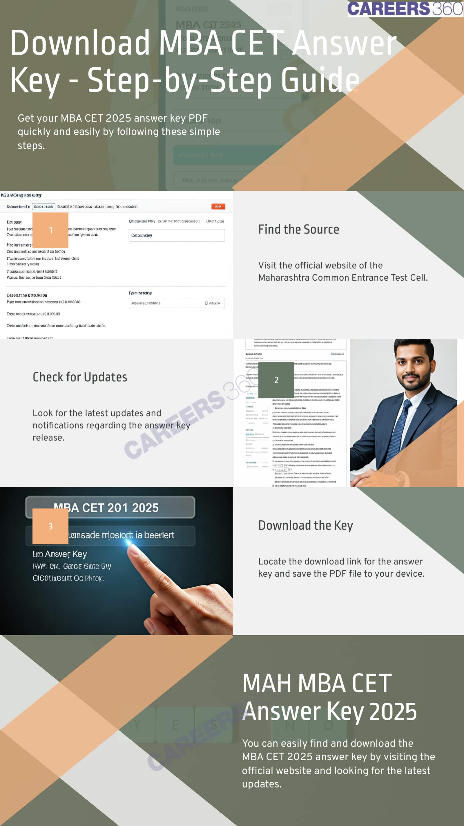 How to Download MAH MBA CET 2025 Answer Key