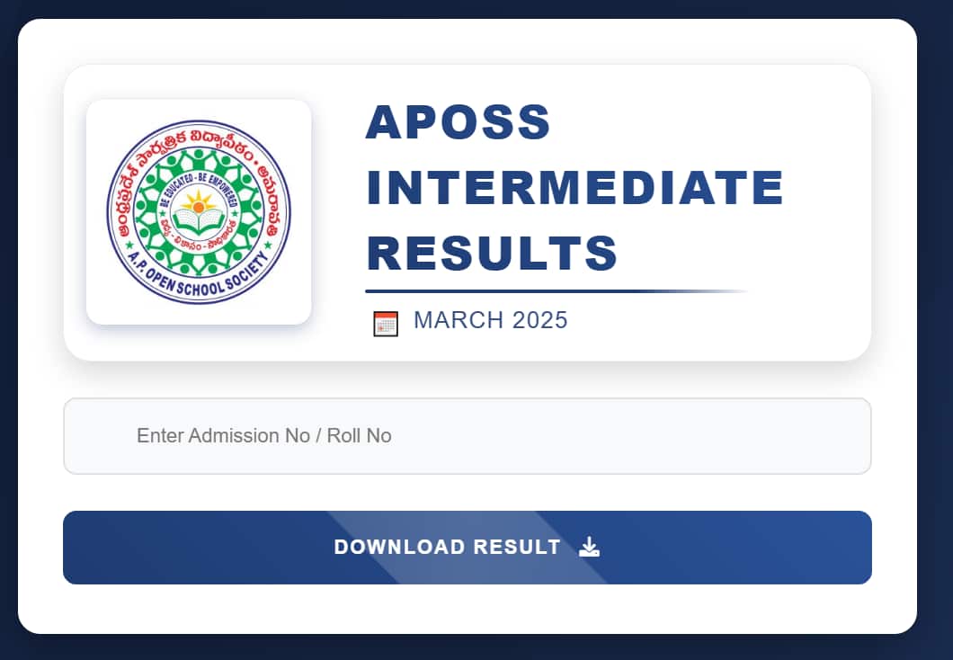 AP Open Inter Results 2025