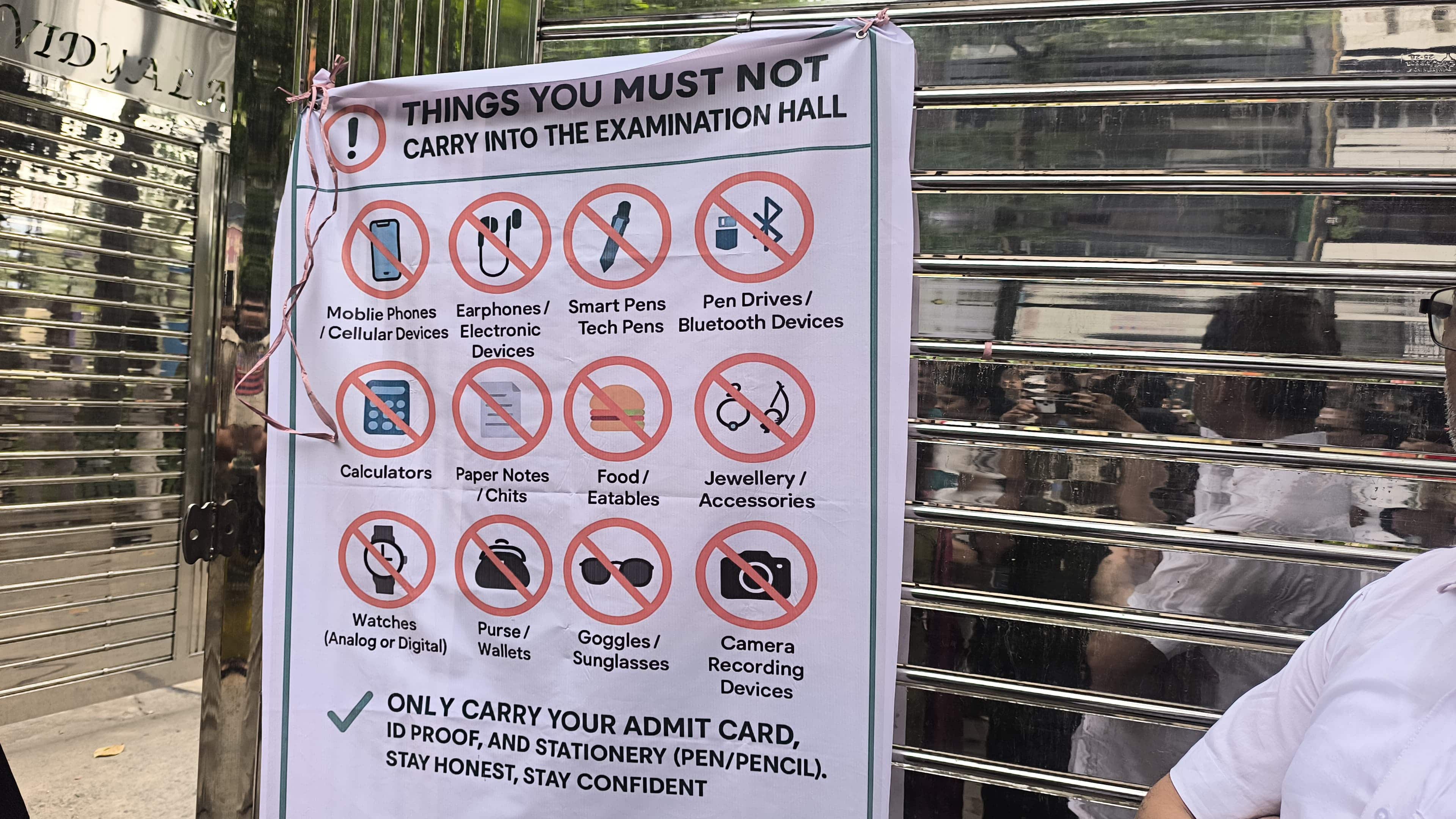 NTA NEET 2025: Things not allowed at the exam centre