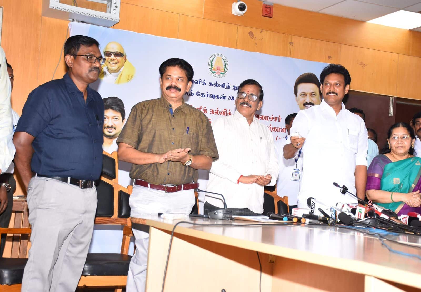 TN results 2025 for Class 10 SSLC, HSE +1 students declared by Anbil Mahesh. 