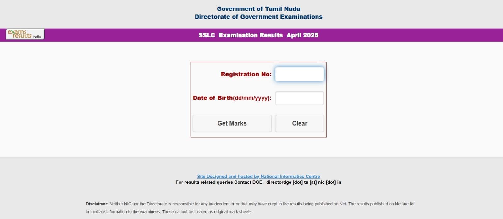 tnresults.nic.in TN 10th result link 2025 out now. 