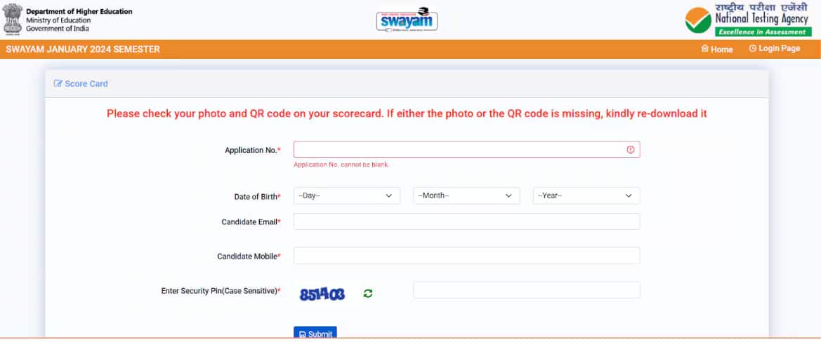 Swayam-Result-window