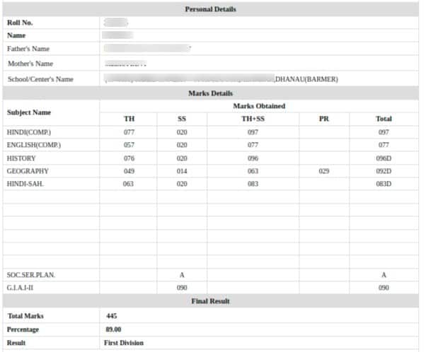 rbse-12th-result-marksheet-2025