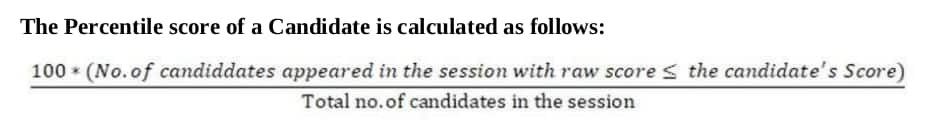 What is a Percentile Score in MH CET 3-year LLB