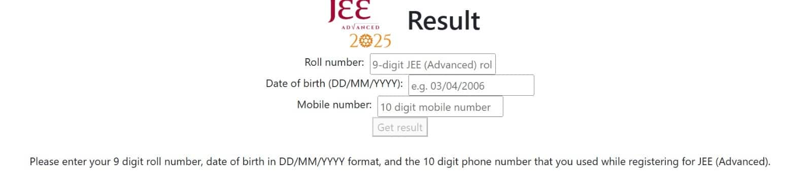 JEE Advanced result 2025 declared for over 2.5 lakh IIT aspirants. 