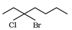  3-Bromo- 3-chloroheptane
