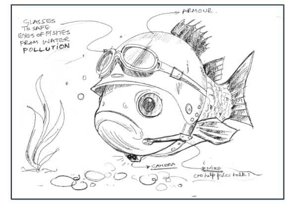 Underwater animal