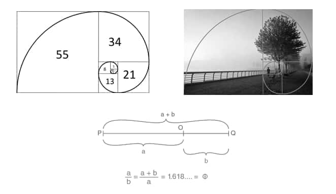 The Calculated value of the Golden Ratio 