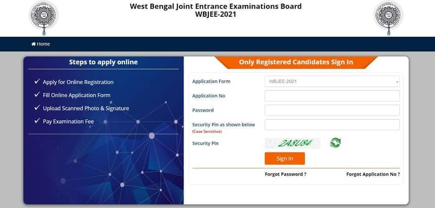 WBJEE_login_window_sample_image
