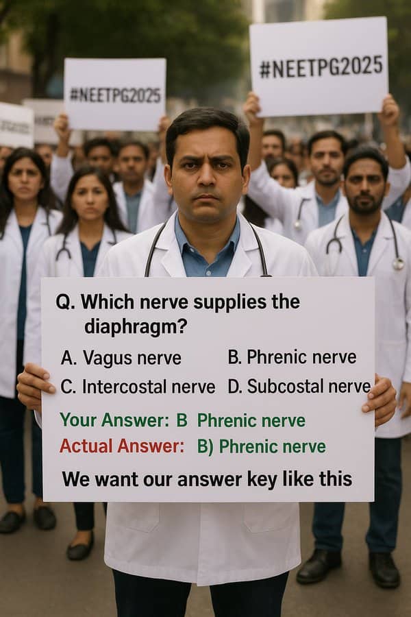 NEET PG answer key 2025 out at natboard.edu.in soon. 