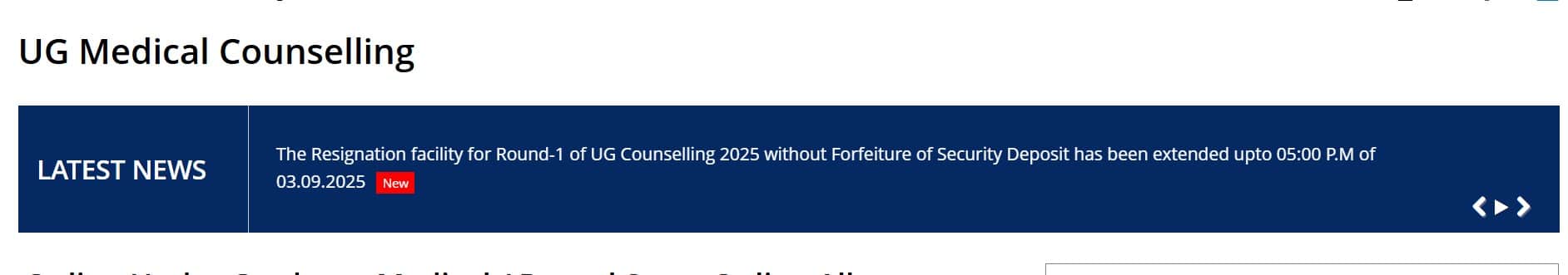 MCC NEET UG round 2 counselling delayed again.