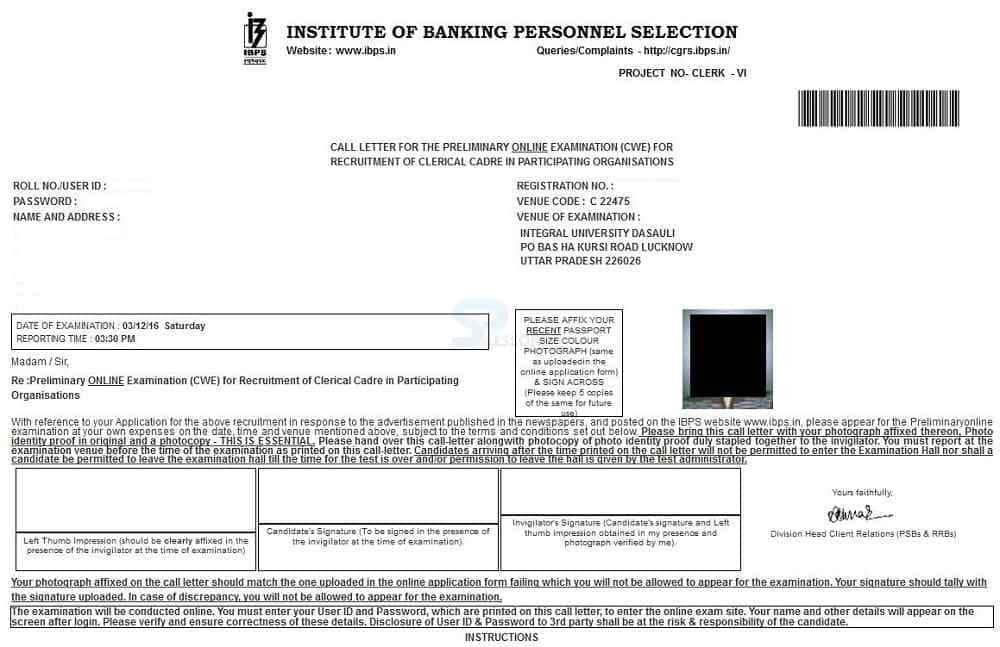 IBPS-CLERK-EXAM-2019-ADMIT-CARD