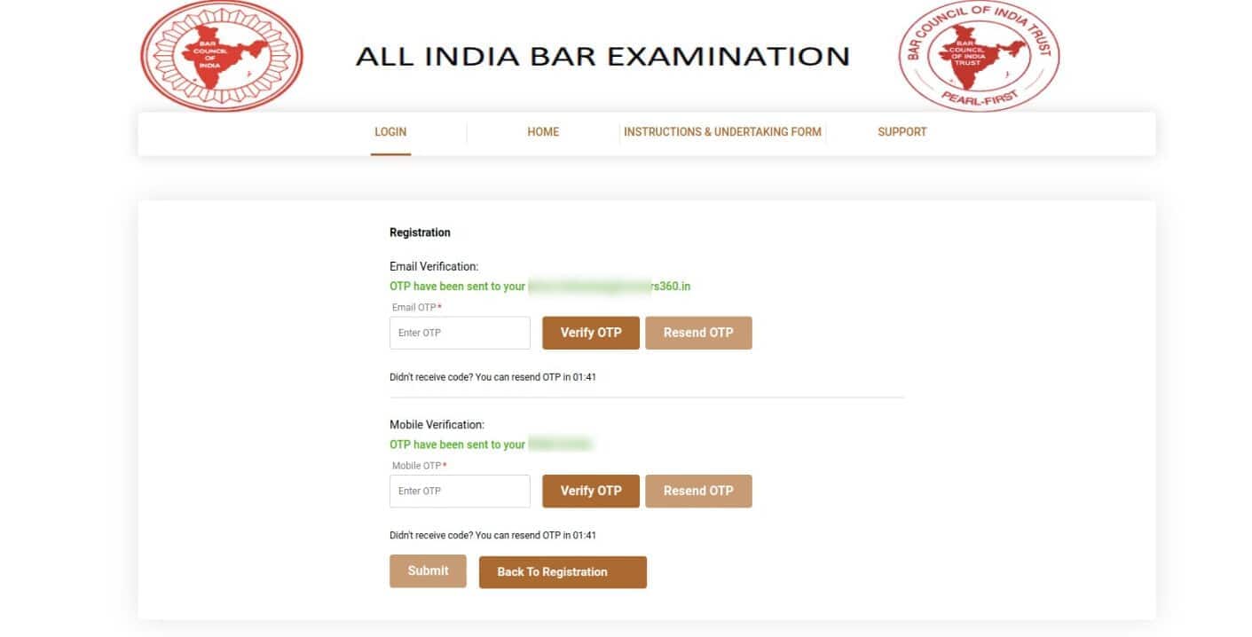 AIBE registration