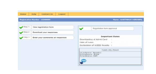 uceed draft answer key 2026