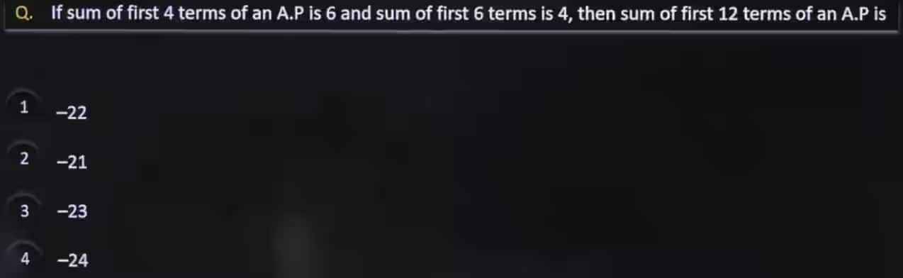 JEE Main 2026 January 22 Shift 1 Answer 1